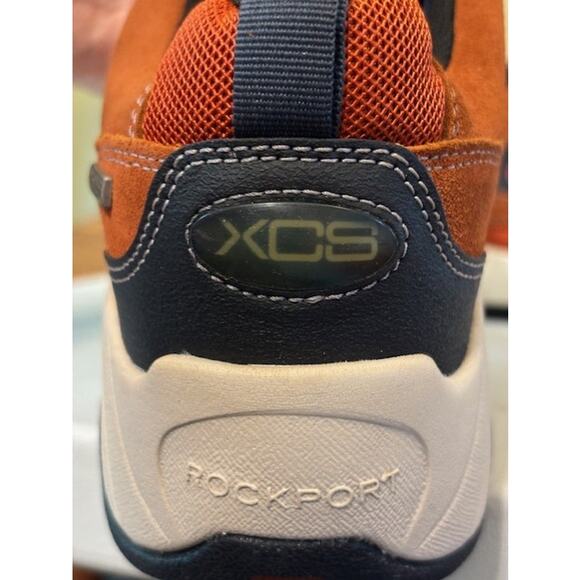 Rockport Men's XCS Spruce Peak Blucher Walking Shoe, Rust Brown Suede, sz 9 - Picture 6 of 7